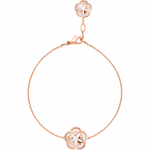 Bracelet en bijouterie plaqué or rose