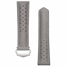 Řemínek na hodinky z šedé kůže 39 mm